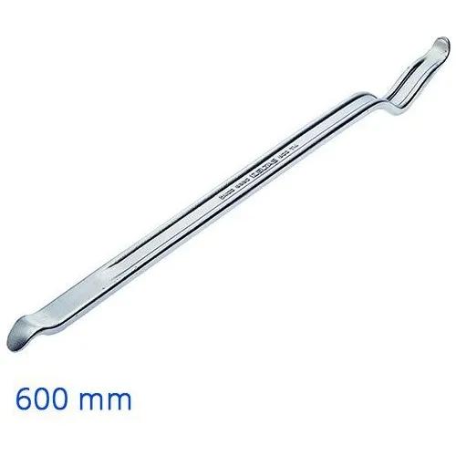 İzeltaş Curling Ended Tire Lever chrome 600 Mm