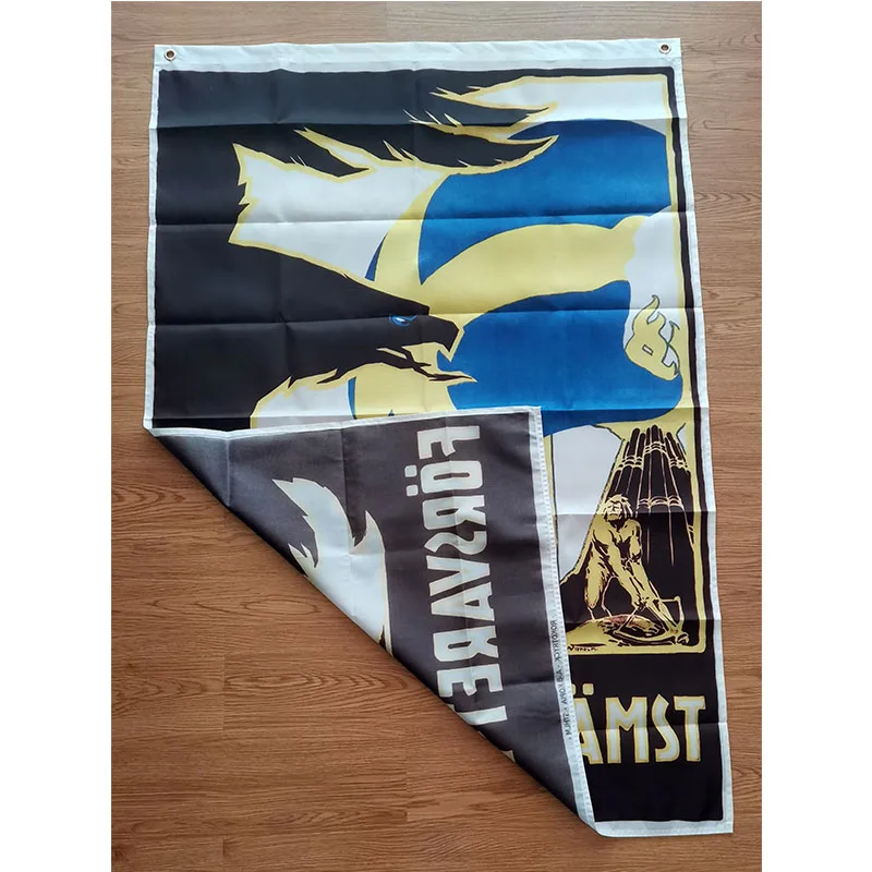 Forsvaret Framst Poster Flag 3ft*5ft (90*150cm) Size Christmas Decorations for Home Flag Banner Indoor Outdoor Decor P3