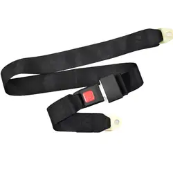 Universal Car seat belt High Tenacity 2 Points Bus Car Adjustable Safety Seat Belt Strap Tool