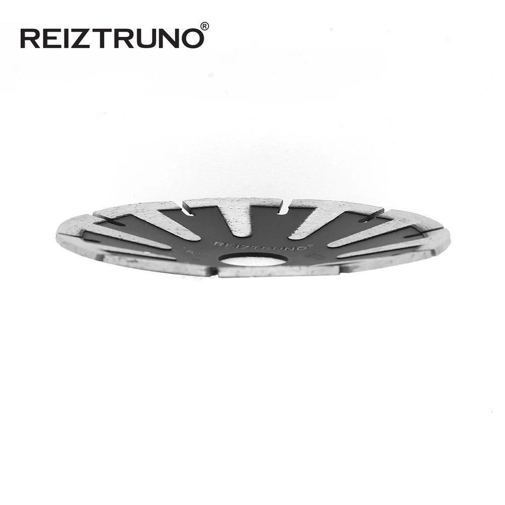 Reiztruno 125 Mm Panas Ditekan T Segmen Kurva Pisau Pemotong CNC Diamond Saw Blade untuk Beton Batu Granit Basah penggunaan Kering