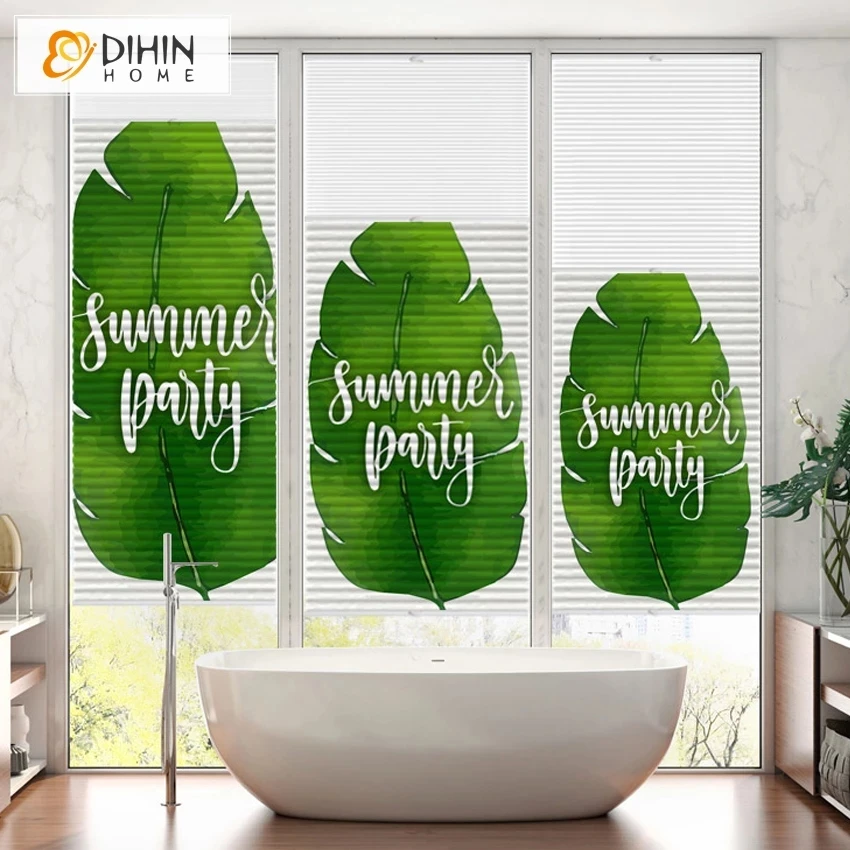 

Tropical Rainforest 100% Full Blackout Cellular Honeycomb Blinds Shades Home Decor For Living Room Customize Curtains