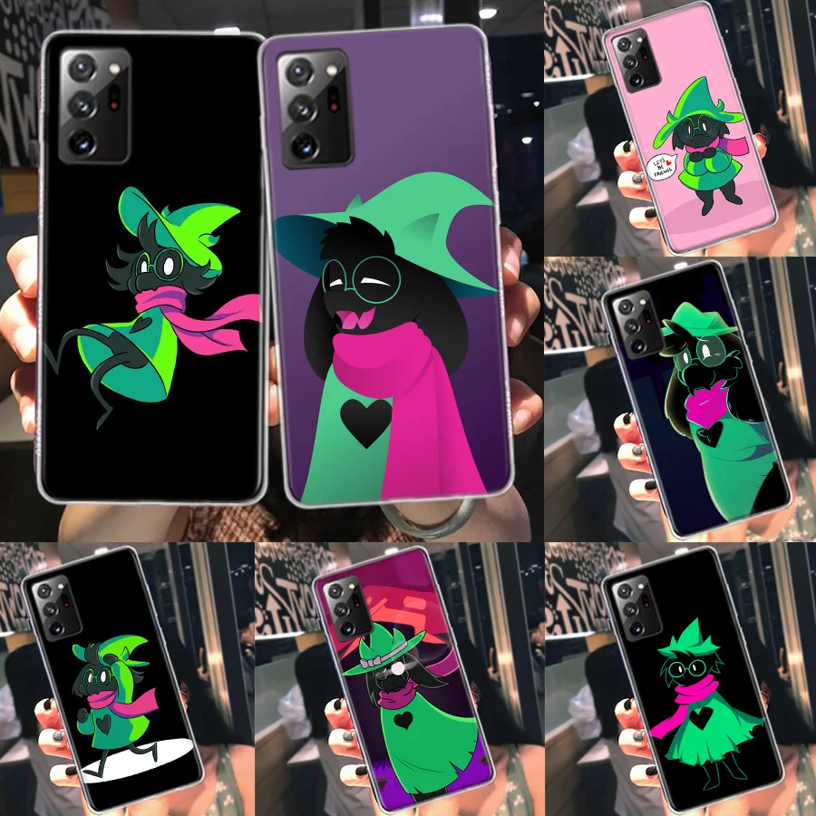 Deltarune Ralsei by Lileaves cartoon Phone Case For Samsung A14 A24 A34 A54 Galaxy A20S A30 A40 A50S A70S A71 A51 A41 A31 A21S A