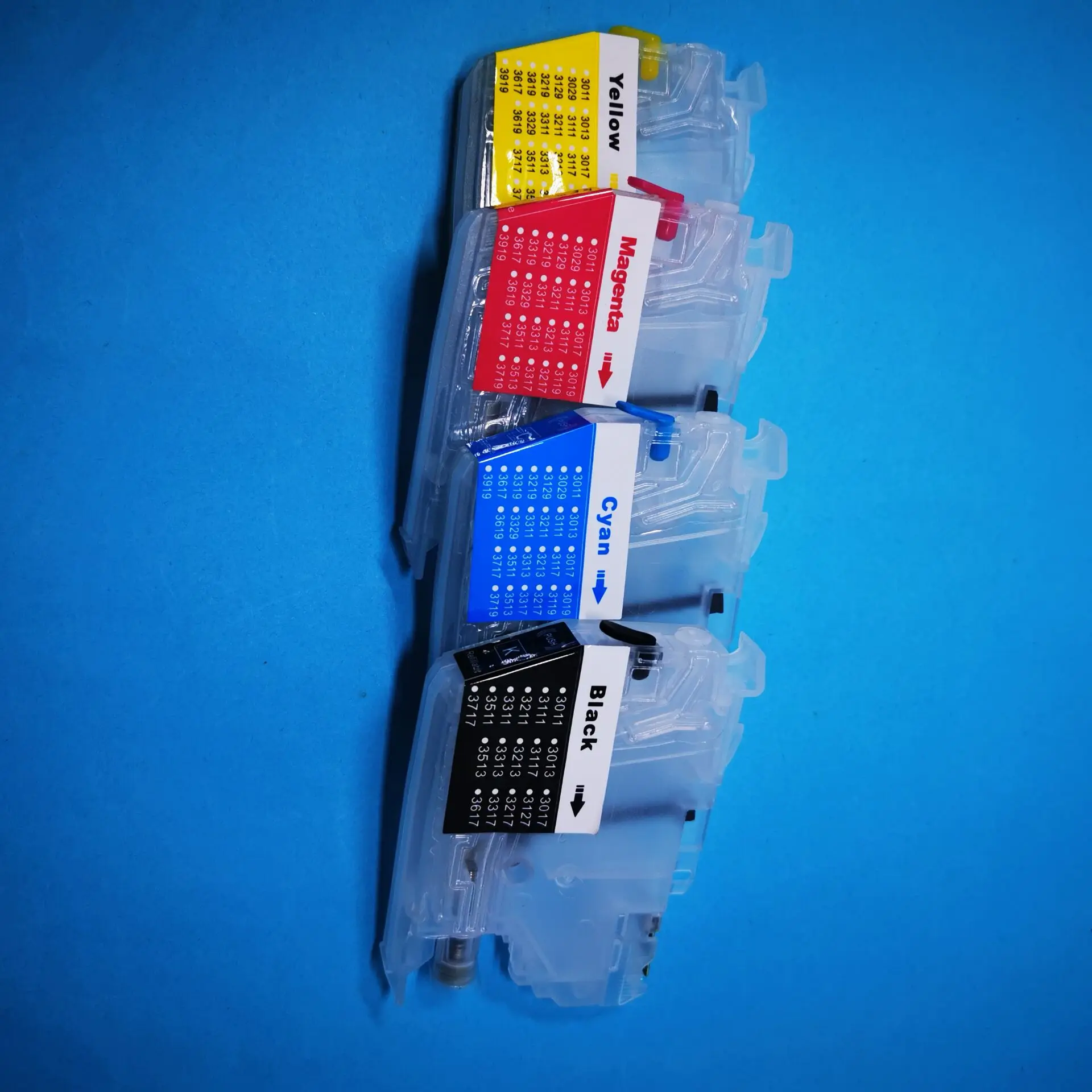 YOTAT Refillable Ink Cartridge LC3011 LC3013 with Chip for Brother MFC-J491DW MFC-J497DW MFC-J690DW MFC-J895DW