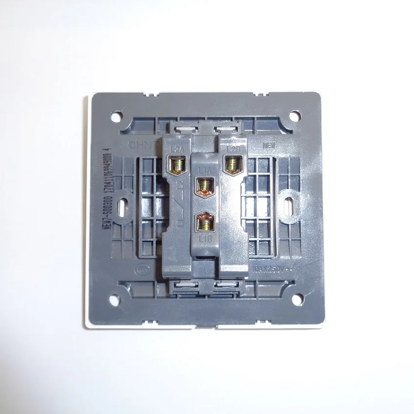 CHINT Socket Switch Double Open 10A 250V