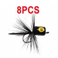 8PCS Black