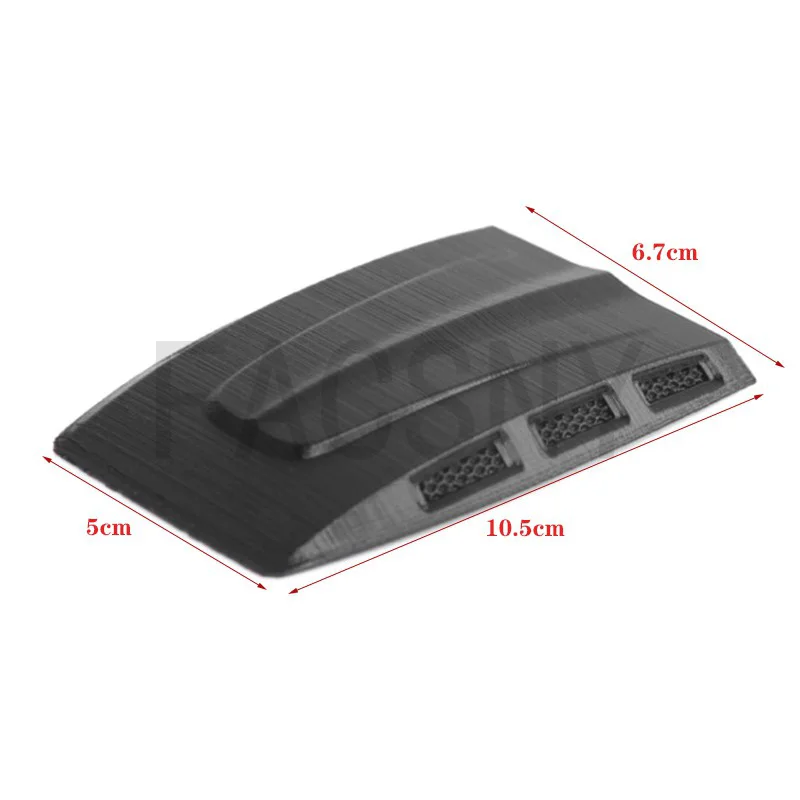 RC Car Air Inlet Grille Front Face Engine Hood for 1/10 RC Crawler Axial SCX10 90046 Jeep Wrangler Rubicon Body Shell