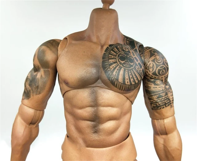 One Toy 1/6th Ot011 Male Strong Tough Guy Special Forces Mr. Stone  Superhero Muscle Body Figure Tattoos Pattern Suit 12inch Doll - Action  Figures - AliExpress