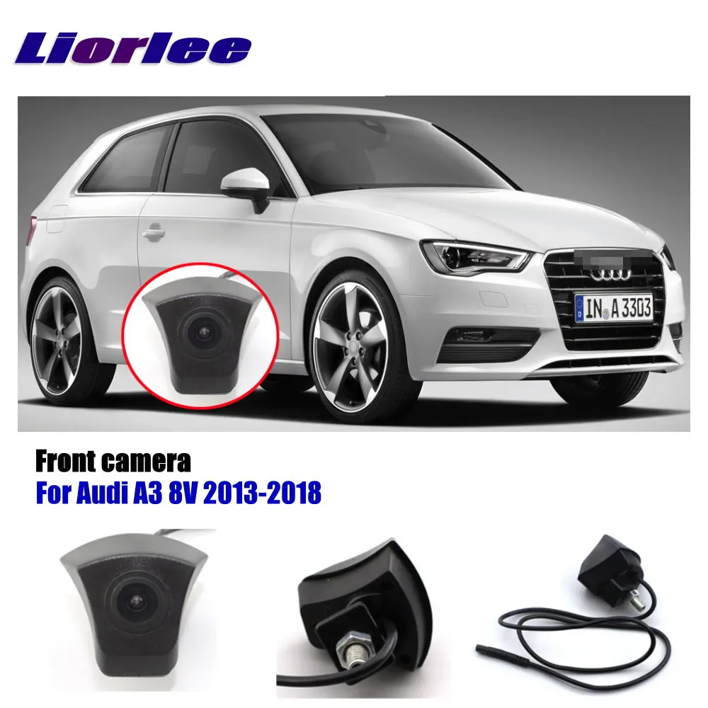 

For Audi A3 (8V) 2012-2020 Car Front View Camera Forward Logo AUTO HD CCD RCA NTSC OEM CAM