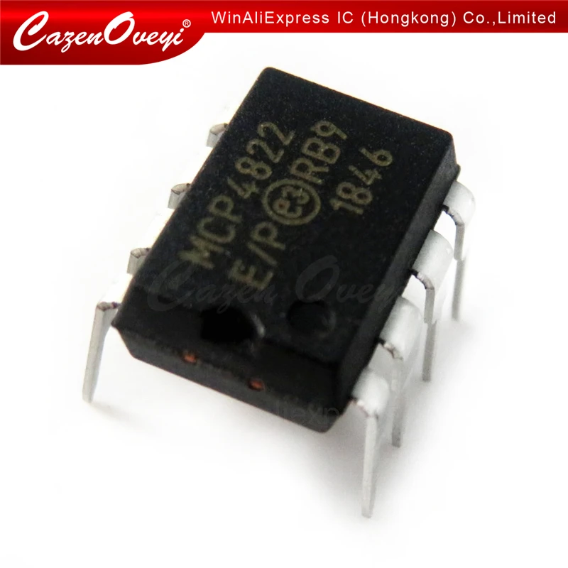 1pcs/lot MCP4822-E/P MCP4822 DIP-8 new original In Stock