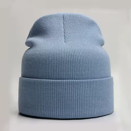 Solid Unisex Beanie Autumn Winter Wool Blends Soft Warm Knitted Cap Men Women SkullCap Hats Gorro Ski Caps 24 Colors Beanies - Image 3