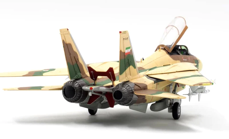 fine  1 / 72 F-14A fighter model of Iran Air Force  Alloy collection model