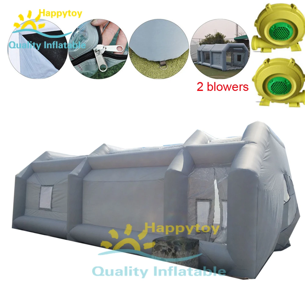 

Outdoor Protable Large Customize Size Inflatable Spray Paint Tent For Car Use