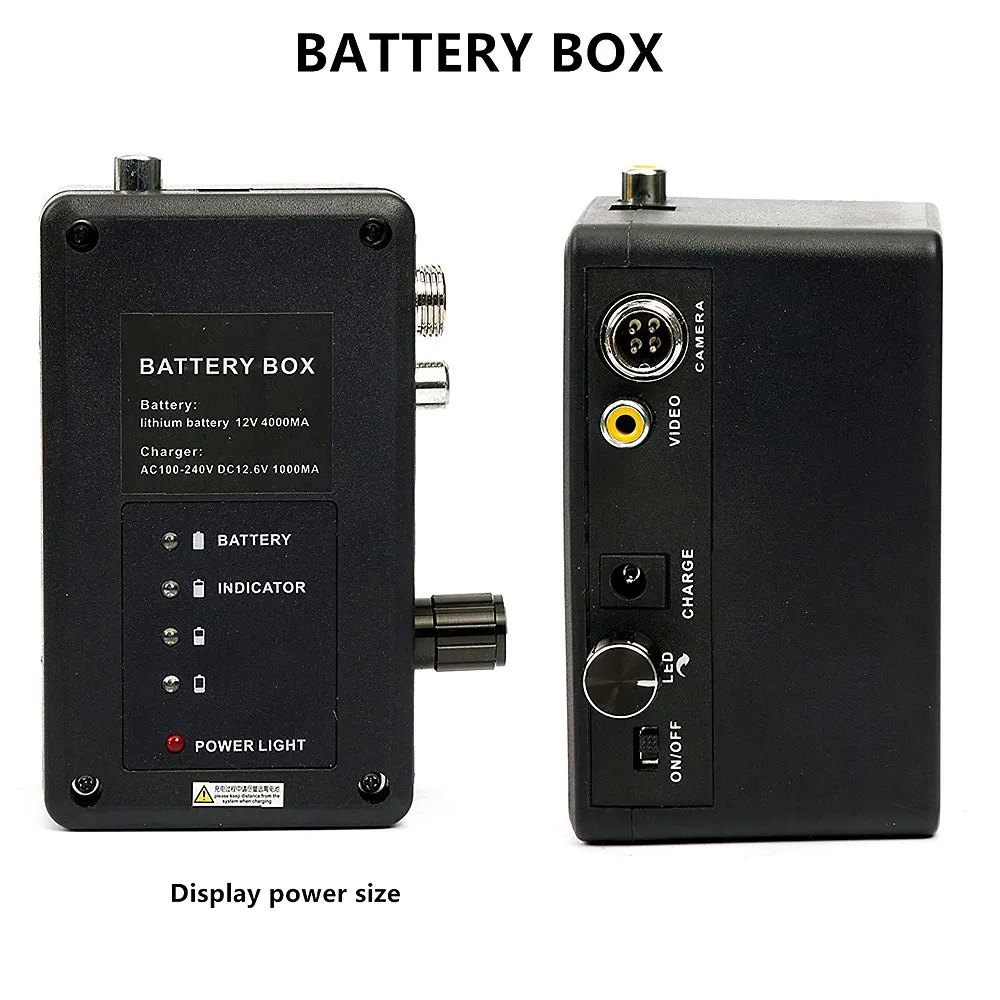 SYANSPAN DVR Sewer Piping Endoscope Drain Camera Wall Pipe Industrial  Inspection  Camera 9'' Monitor 8GB Card  IP68 Waterproof