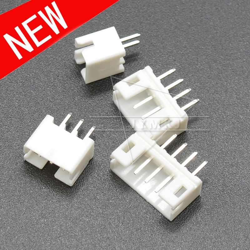 50pcs/lot PH 2.0 2Pin 3Pin 4Pin 5Pin 6Pin 8 9 10 11 12 pin Header 2.0mm male material PH2.0 2mm Connectors Leads PH-A straight