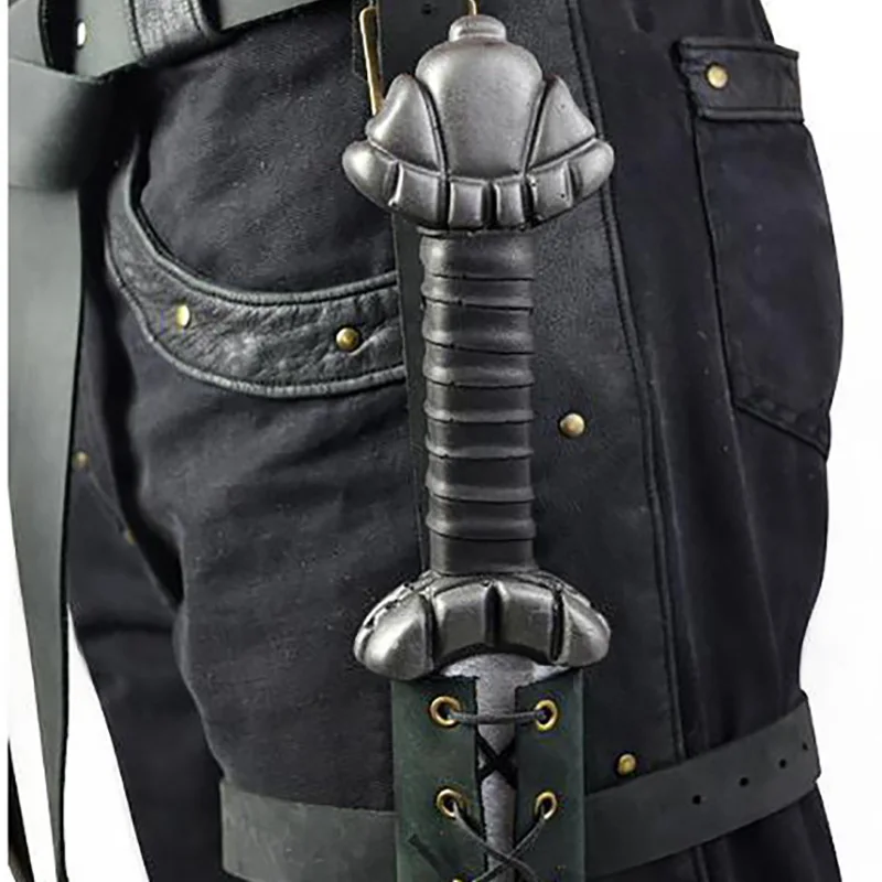 Medieval Men Larp Knight Sword Holder Sheath Viking Cosplay Scabbard Adult Dagger Belt Waist Weapon Costume Women Leg Holster