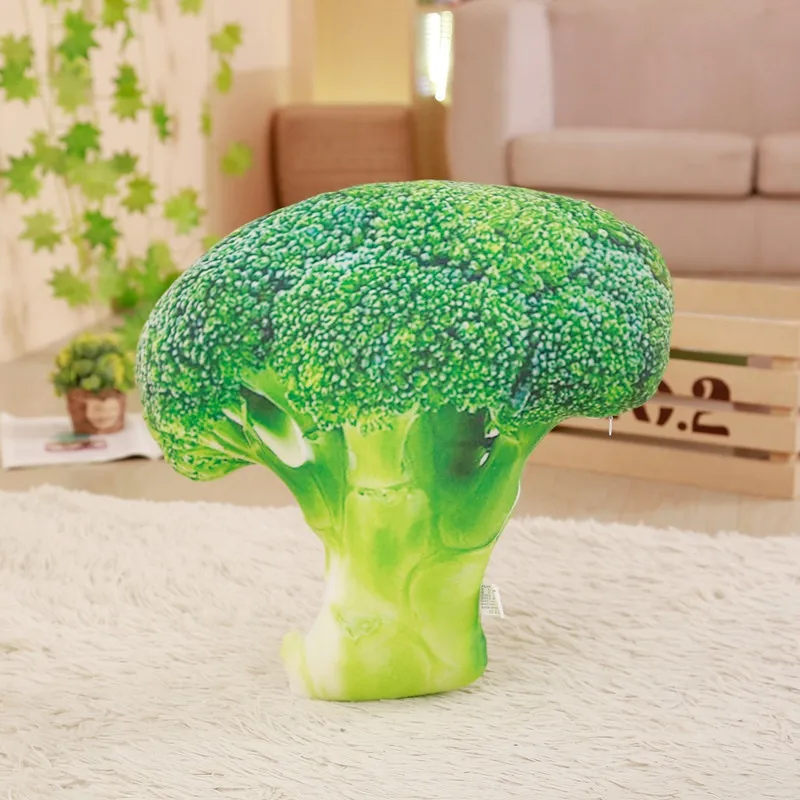 Babiqu – jouets en peluche en forme de légumes, oreiller en peluche, coussin, jouets en peluche, oreiller de sieste, brocoli, cadeaux de noël pour enfants