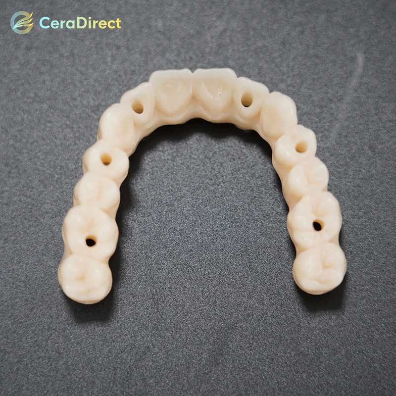 Zircônia branca do GH de Cerafirect para o sistema aberto (98mm) para o laboratório dental CAD/CAM