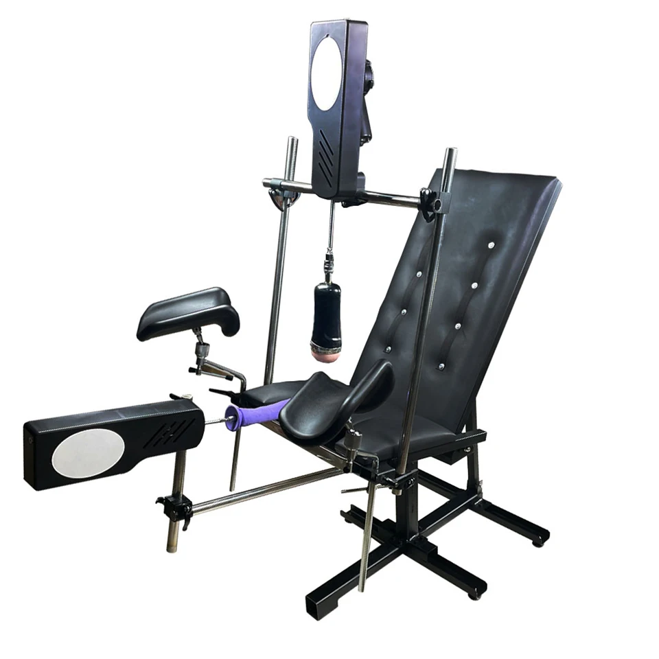 FREDORCH SM female gun machine chair  with  sex machine,,Adult Couples happy party adjustment sex chair for wome