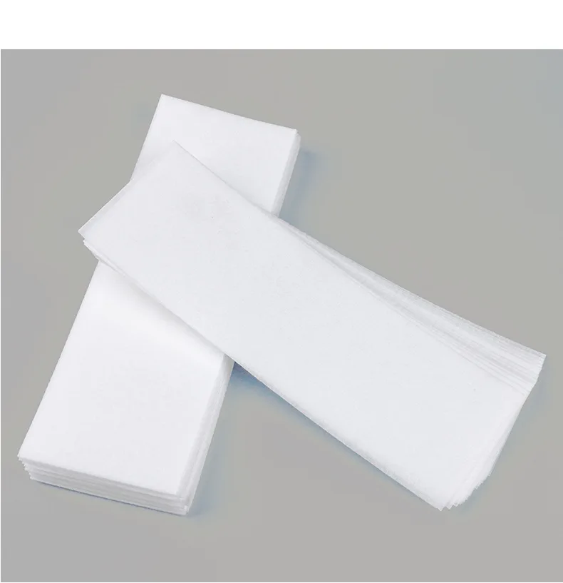 100pcs/pack Removal Nonwoven Body Cloth Hair Remove Wax Paper Rolls Hair Removal Epilator Wax Strip Paper Roll