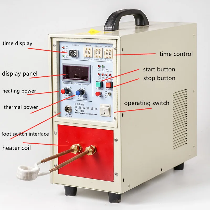 High Frequency Induction Heating Machine HF-15 For Brazing And Welding