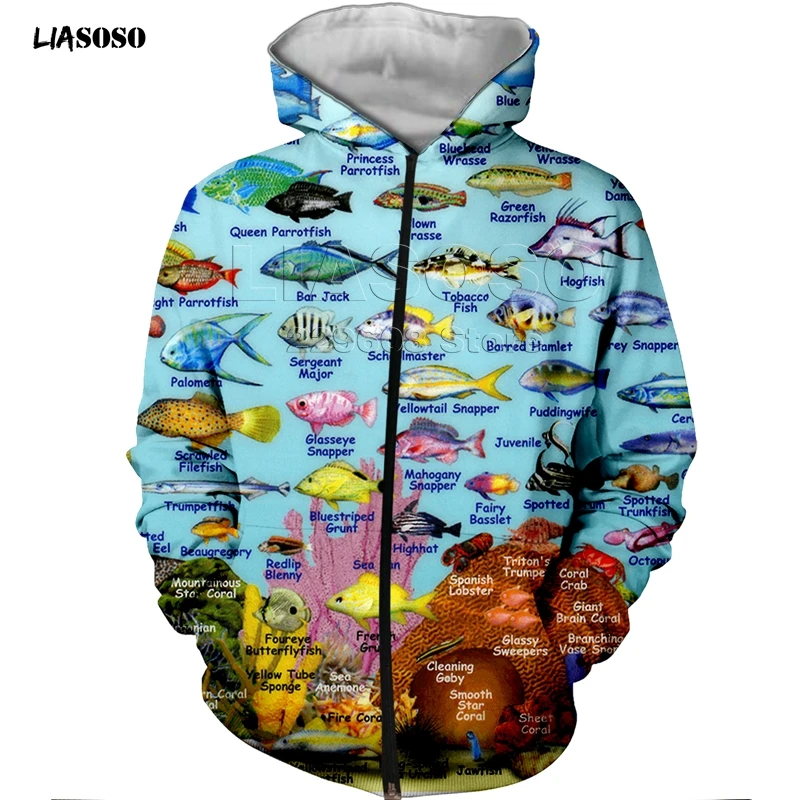 New 3D Printed Animated Fish Locomotive Airplane Ship Warship Fish Men And Women Funny Fashion ZipHoodie Formula Car Sportswear