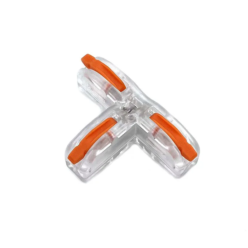 T11 Wire Connector Electrical Mini Fast Wire Splitter Universal Wiring Cable Terminal Block Conductor LED Strip Quick Conectors