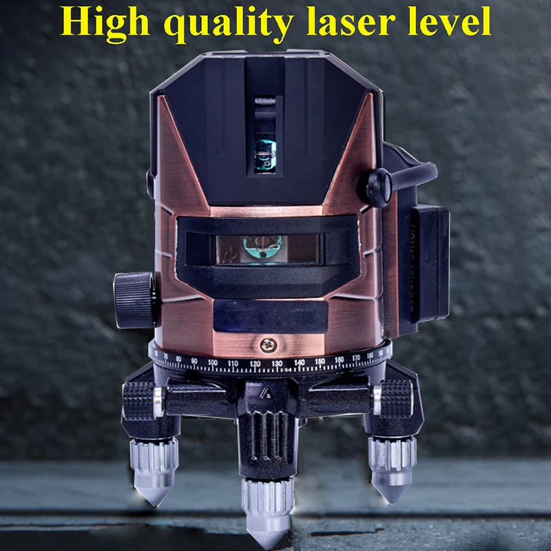 

2/3/5 Lines LD Green Laser 360° Horizontal Vertical Self-Leveling Higher Precision Visibility Professional Leveling Measure Tool