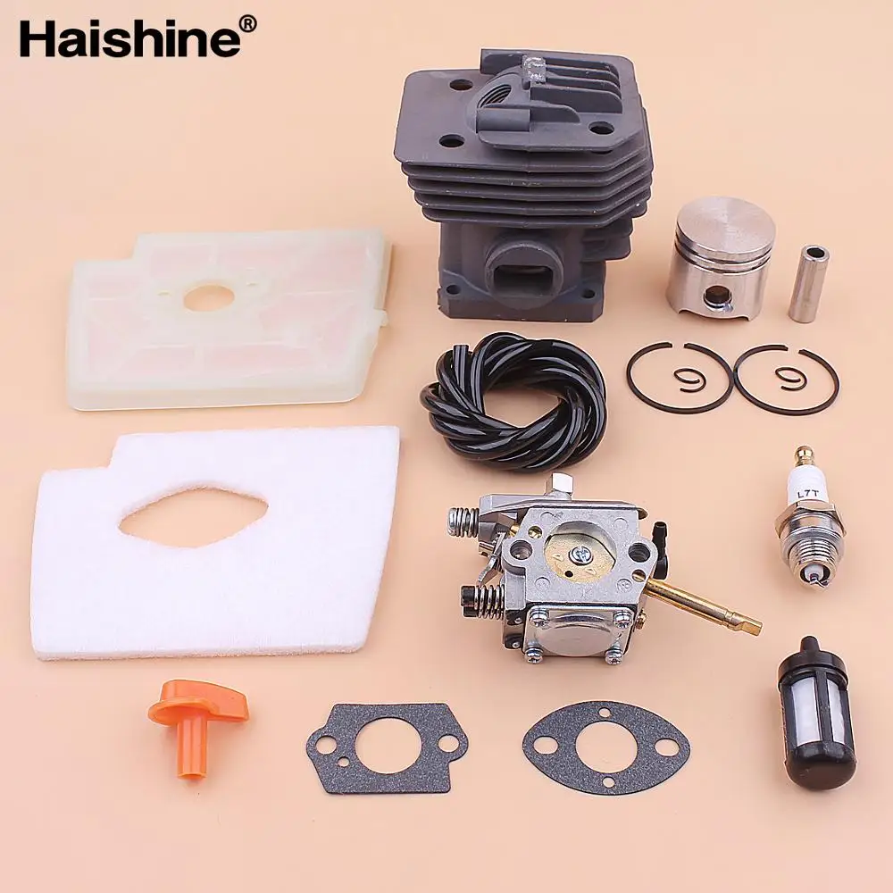 35mm Cylinder Piston Carburetor Kit For Stihl FS160 FS 160 Air Fuel Filter Line Spark Plug Gasket Trimmer