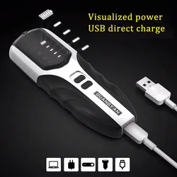 Rechargeable Fiber Optic Tester Pen VFL 30KM Red Laser optical Adjustable fiber optic red light pen Visual Fault Locator 30MW