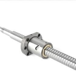 ballscrew set SFU1605 SFU1610-4  SFU2005 SFU2010 for 1000~2000mm with ball nut end support bk bf 12 15 ek ef 12 15 coupling 20H
