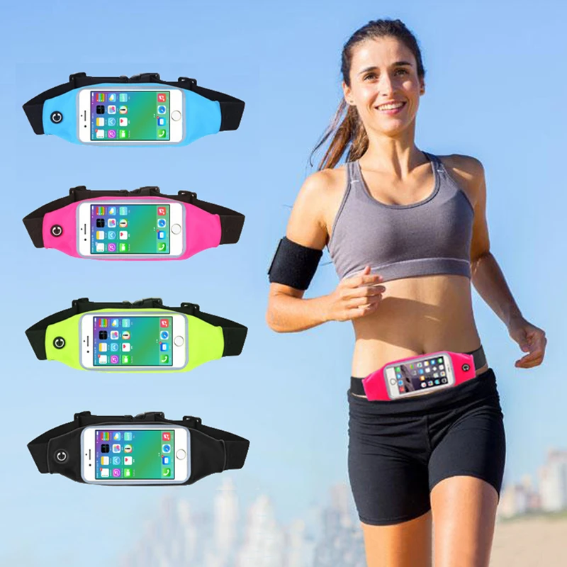 Waist Pack Men Women Fashion Multifunction Fanny Pack Bum Bags Hip Money Belt Touch Screen Travel For Mobile Phone Bag Unisex