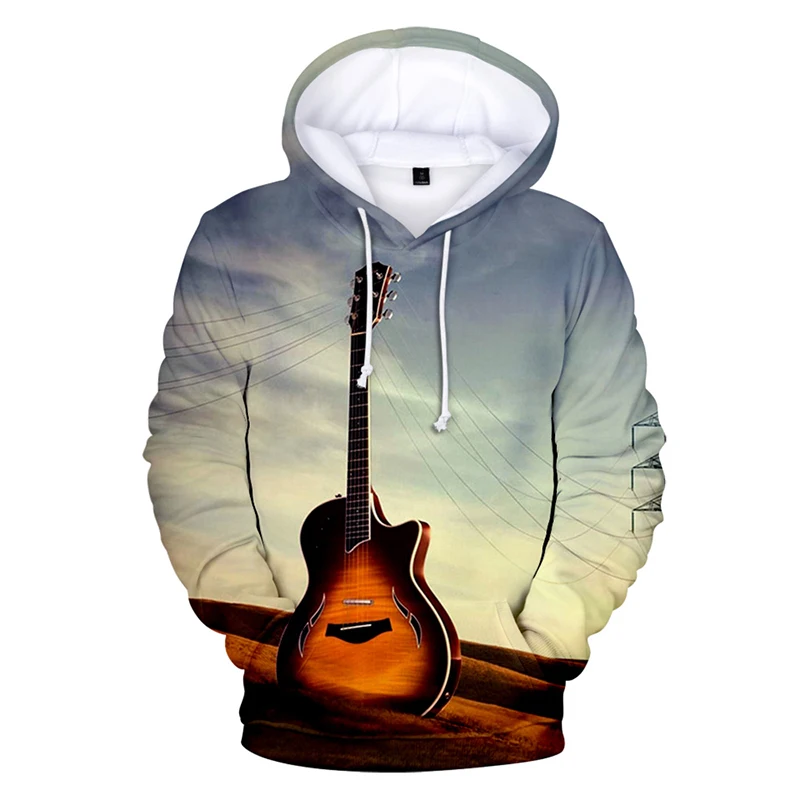 

Fashion Music Electric Tone Guitar Print 3d Hoodies Pullover Men Women Hoodie Hoody Tops Casual Long Sleeve 3D Hooded Sweatshirt