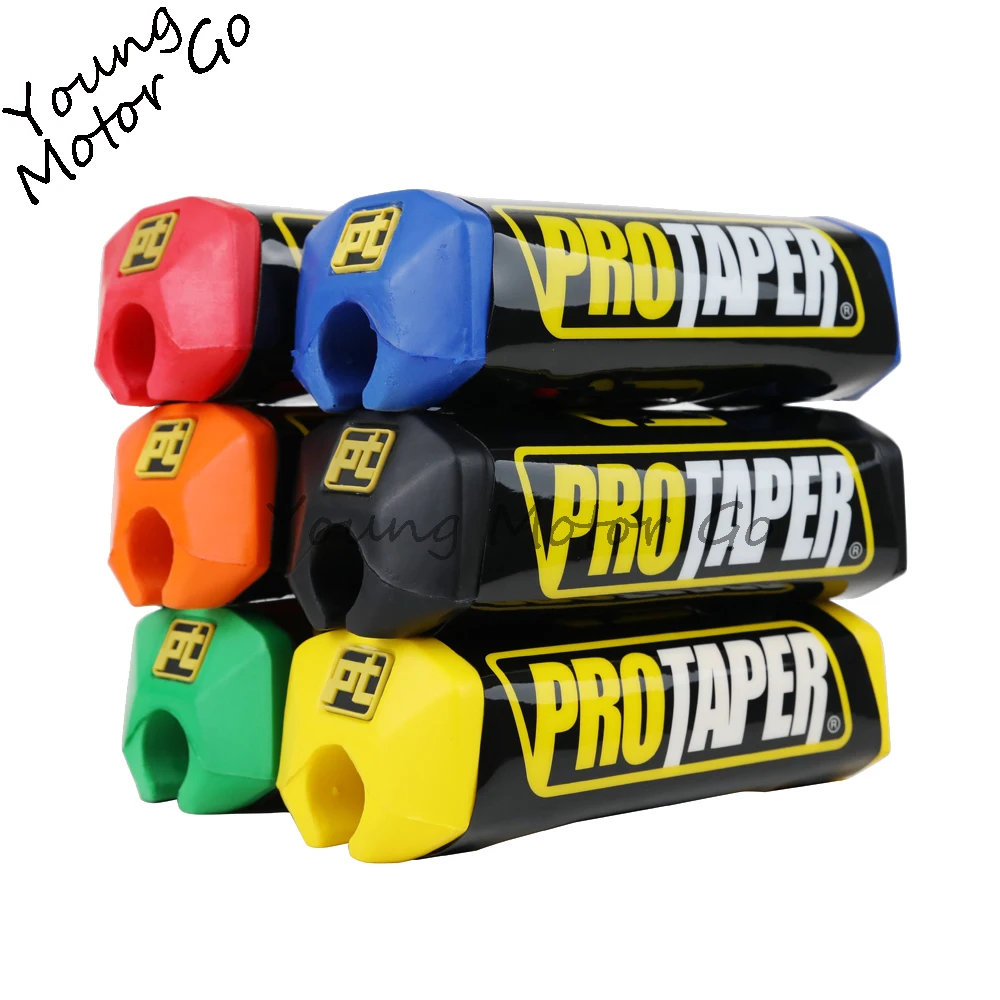 

Pro Taper 2.0 1-1/8" 28mm Handlebar Square Fat Bar Chest Protector Pad for CRF YZF Dirt Bike Motorcycle Motocross