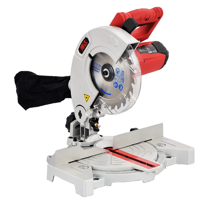 Small 7 inch miter saw portable 220V multi-function laser positioning wood miter