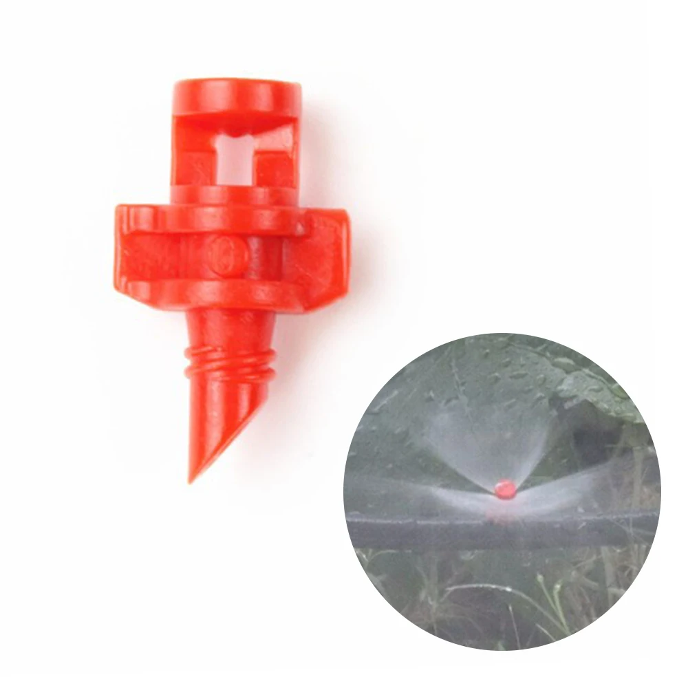 50PCS 90/180/360 Degree Micro Garden Lawn Misting Spray Nozzle 100% Brand New Watering Equipment High Temperature Resistance