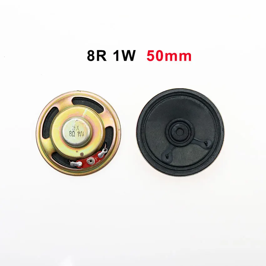 ChengHaoRan 1ชิ้น8R 1W 8 Ohm 1W 30มม.40มม.50มม.57มม.66มม.77มม.กันน้ำเครื่องเสียงลำโพง