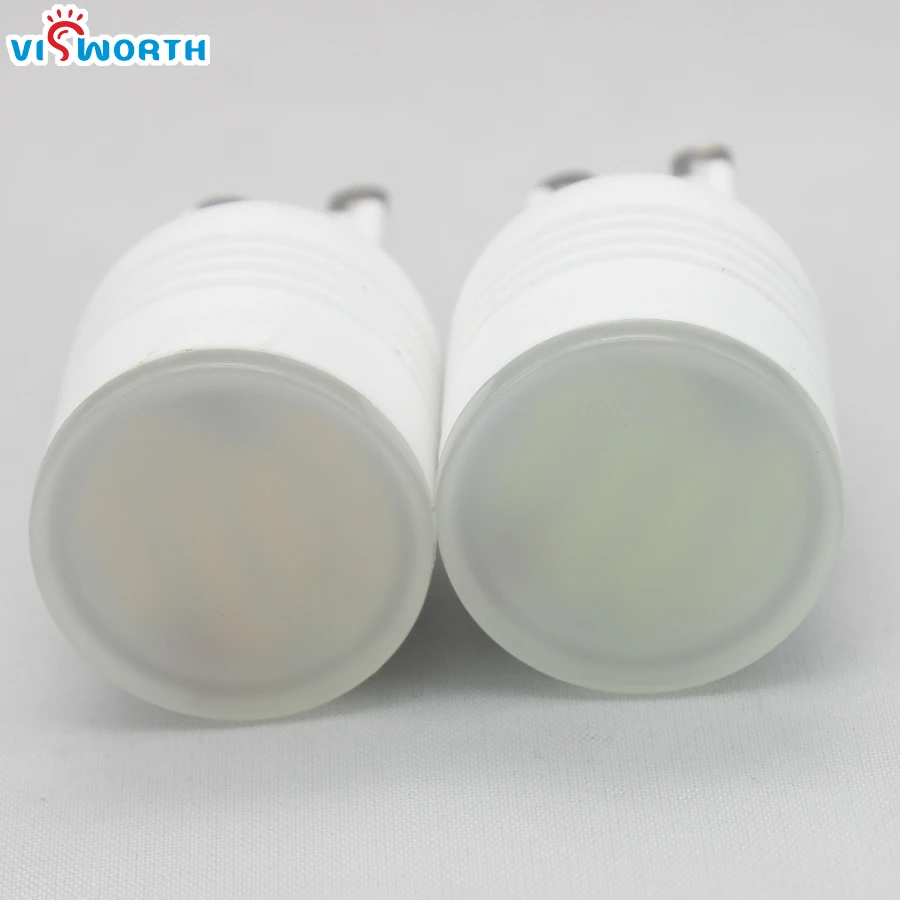 G9 Led Light 3W 5W 7W LED Bulb AC 110V 220V 240V Ceramic Body Led lamp small light Spotlight Warm White Cold White SMD3014 24PCS