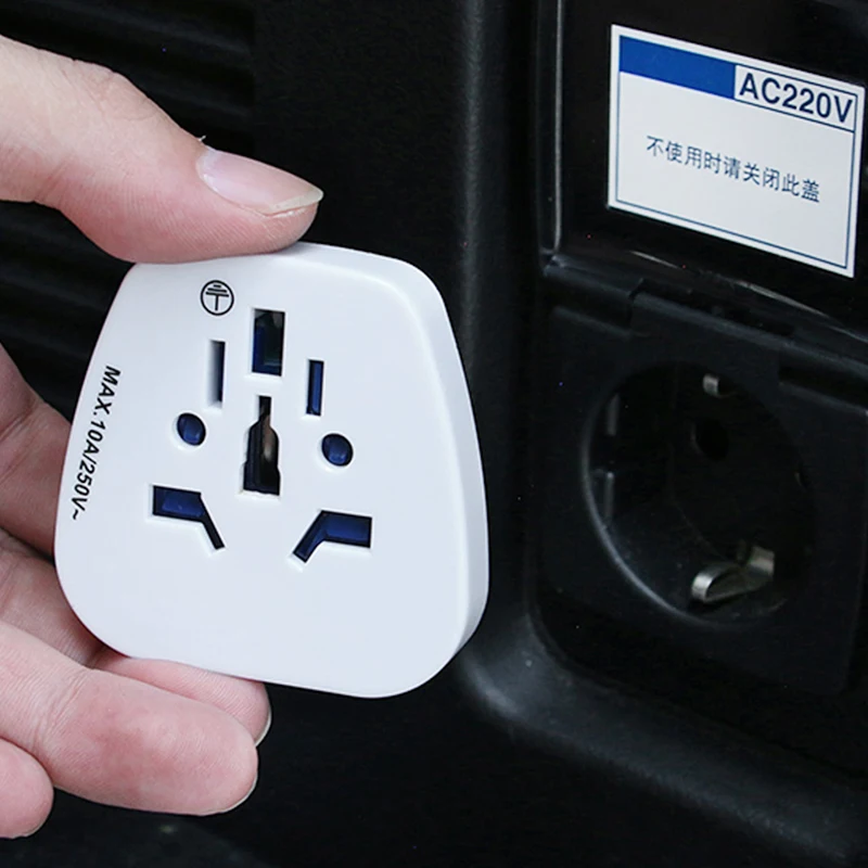 For Toyota Land Cruiser 200 Prado 150 Lc150 2021-2008 Tuning Modified Accessories Power Adapter Socket,12V Conversion 110-240V