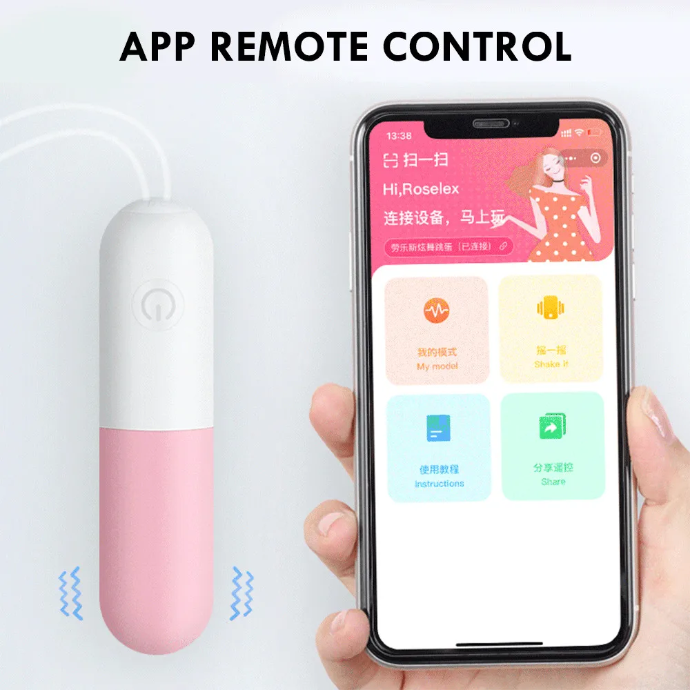 APP Remote Mini vibrator Bullet Vibrator Clitoris Stimulator Panties Vibrating Egg Vagina Massage Sex Toys For Women Masturbator