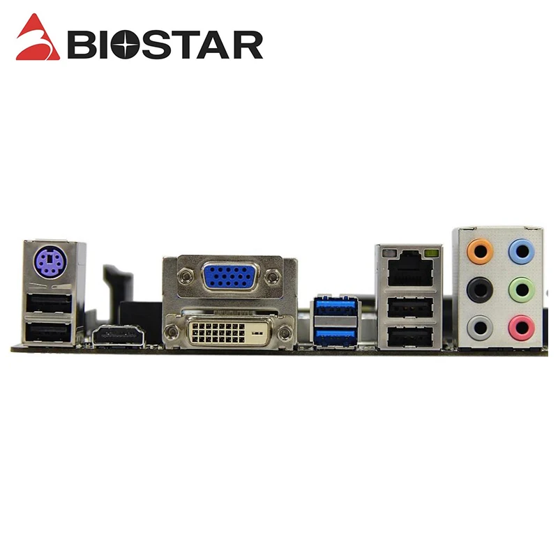 H77 H77S Original used motherboard Biostar Hi-Fi H77S LGA 1155 DDR3 32GB for i3 i5 i7 CPU USB3 .0 SATA3 Desktop Mainboard