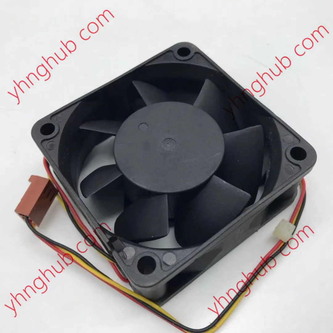 Huaxia Hengtai Fan DC 12V 0.45A 60x60x25mm ventola di raffreddamento Server a 3 fili a 2 fili