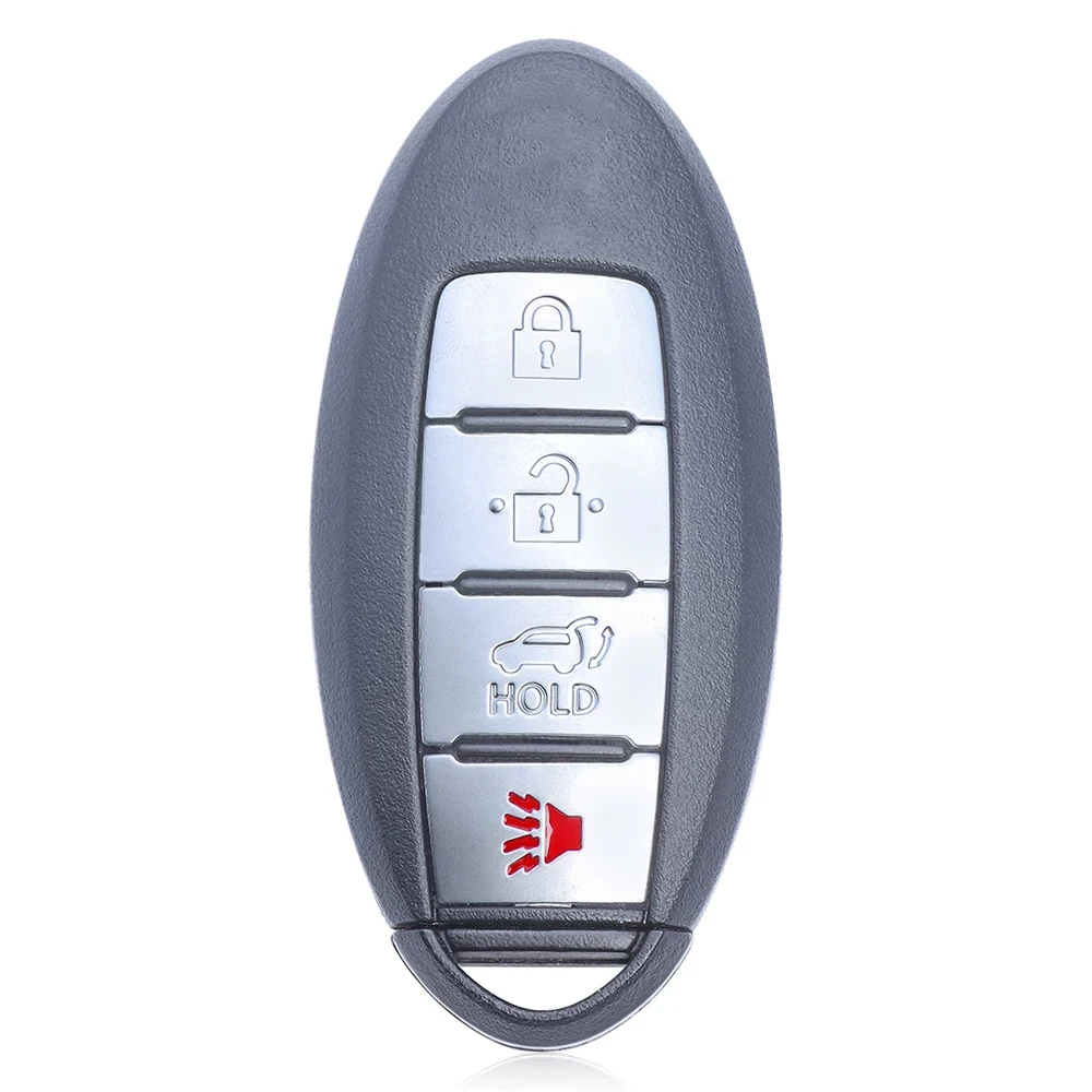 Keyecu S180144106 Smart Car Remote Key Fob 4 Button 433.92Mhz 4A Chip for Nissan Rogue 2014 2015 2016 2017 2018, KR5S180144106