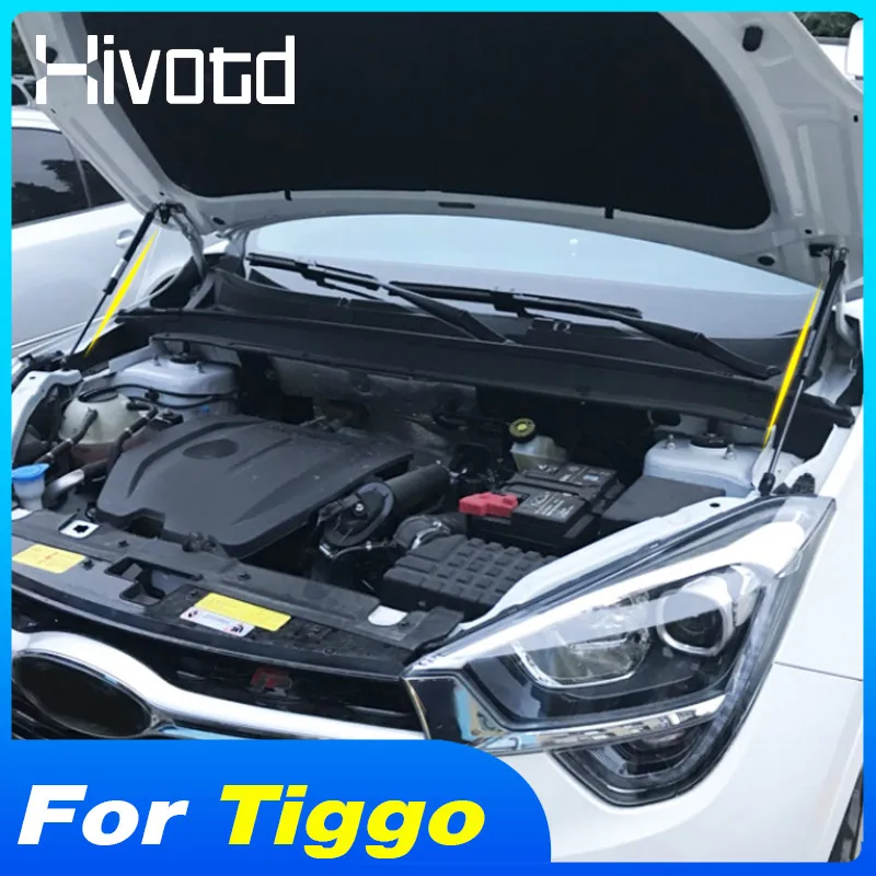 Hivotd Hydraulic Rod Car Engine Hood Cover Support Lifting Exterior Accessories Protection Parts For Chery Tiggo 4/4 Pro 2023