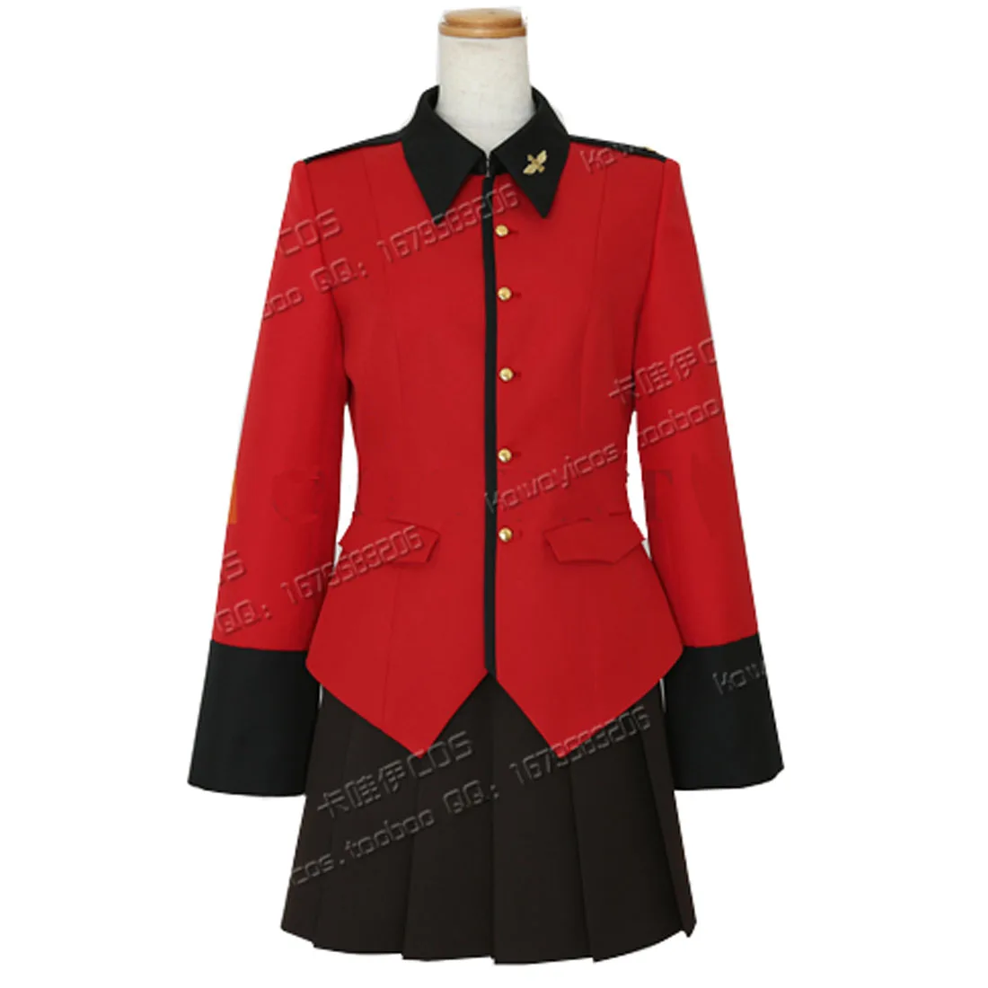 

2021 anime Girls und Panzer Darjeeling Cosplay Costume Darjeeling uniforms Suits for Halloween Party Costumes cosplay