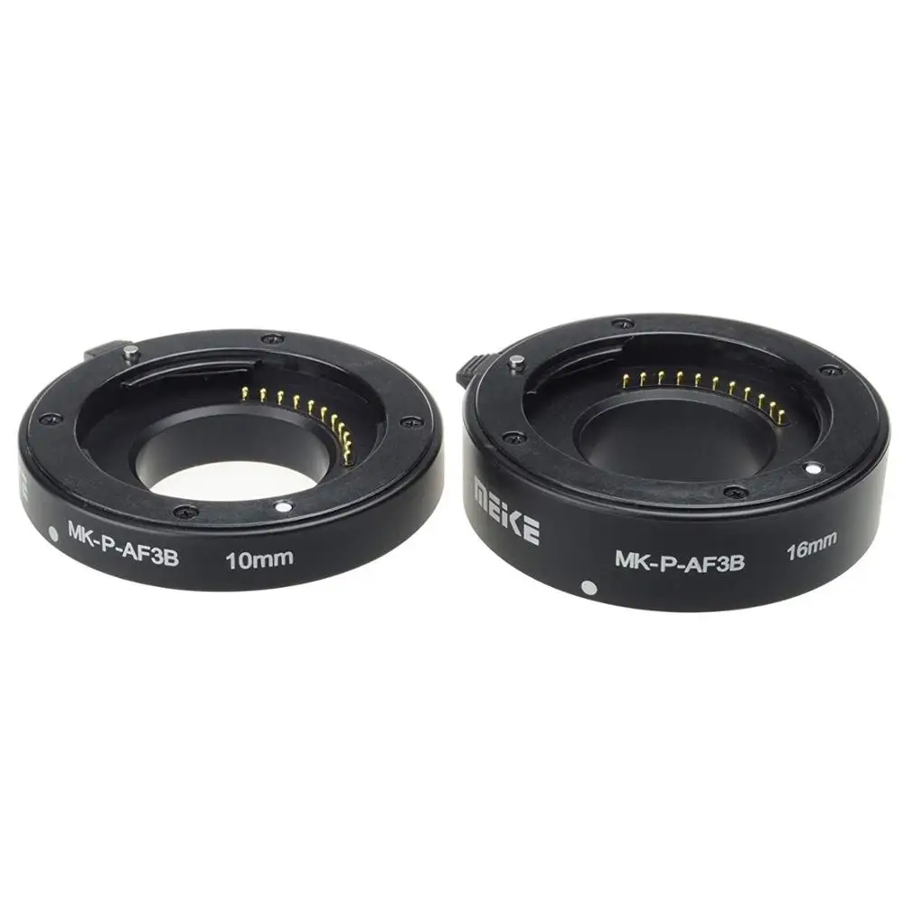 Meike Mcoplus Macro MK-P-AF3-B Auto Focus Extension Tube Ring DSLR For Panasonic Olympus Lumix Micro 4/3 System Camera E-M5 GX1