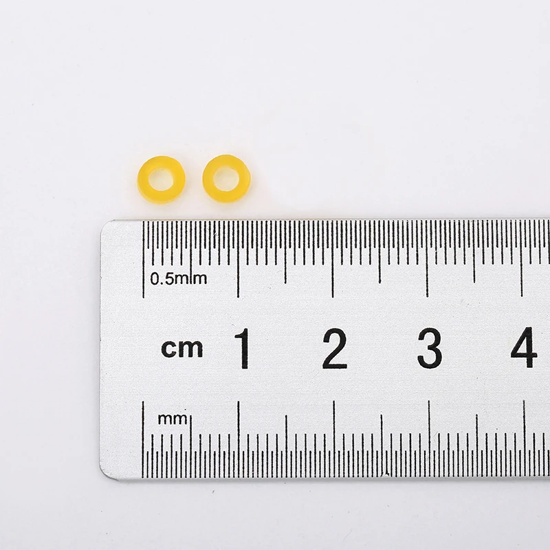 3*5Mm ยางเม็ดเหยื่อแถบยืดหยุ่นยืดแข็งแรง O แหวนสำหรับตกปลา