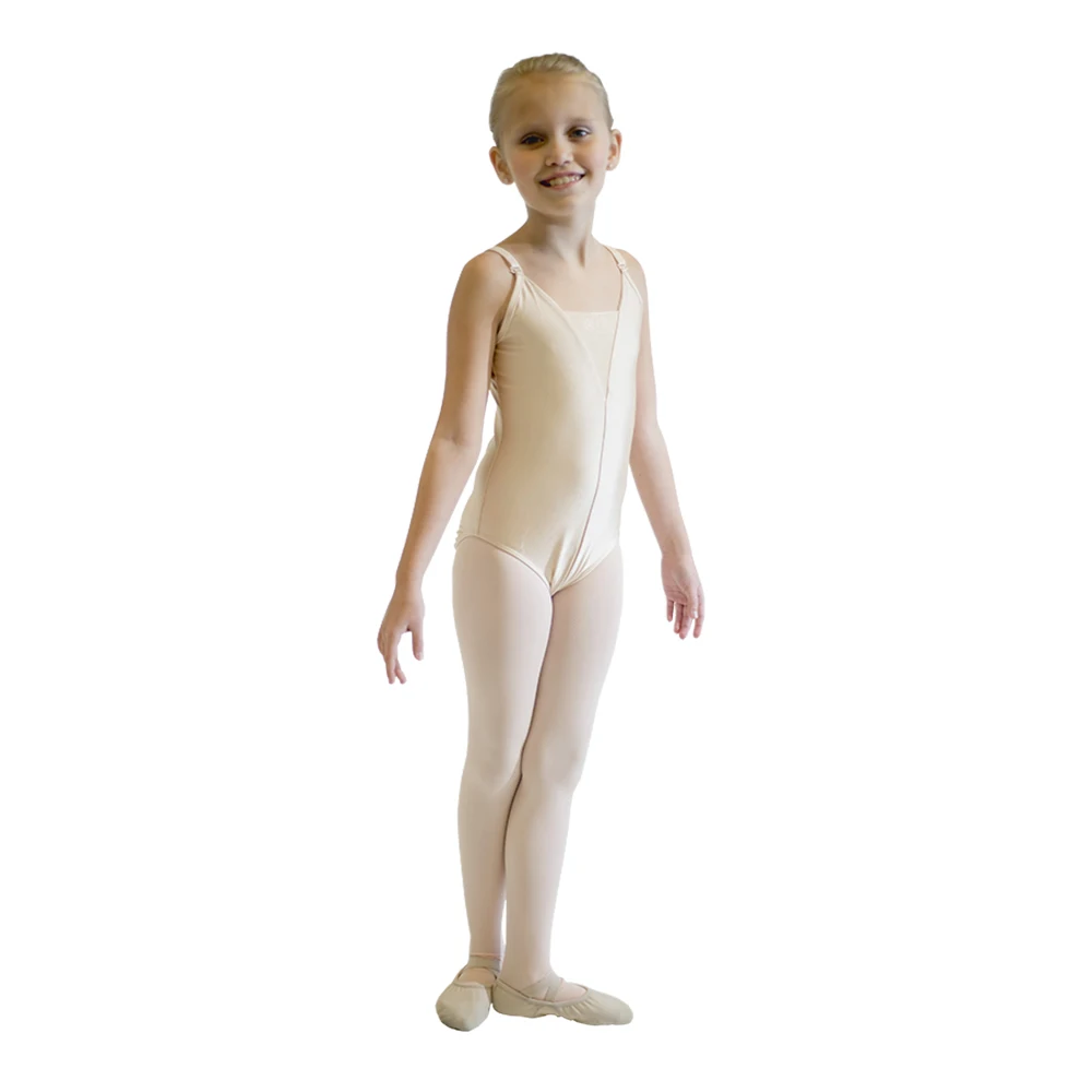 Traje de dança feminino de balé em lycra brilhante, camisola collant com alças elásticas ajustáveis, roupa íntima para dança, 18 cores