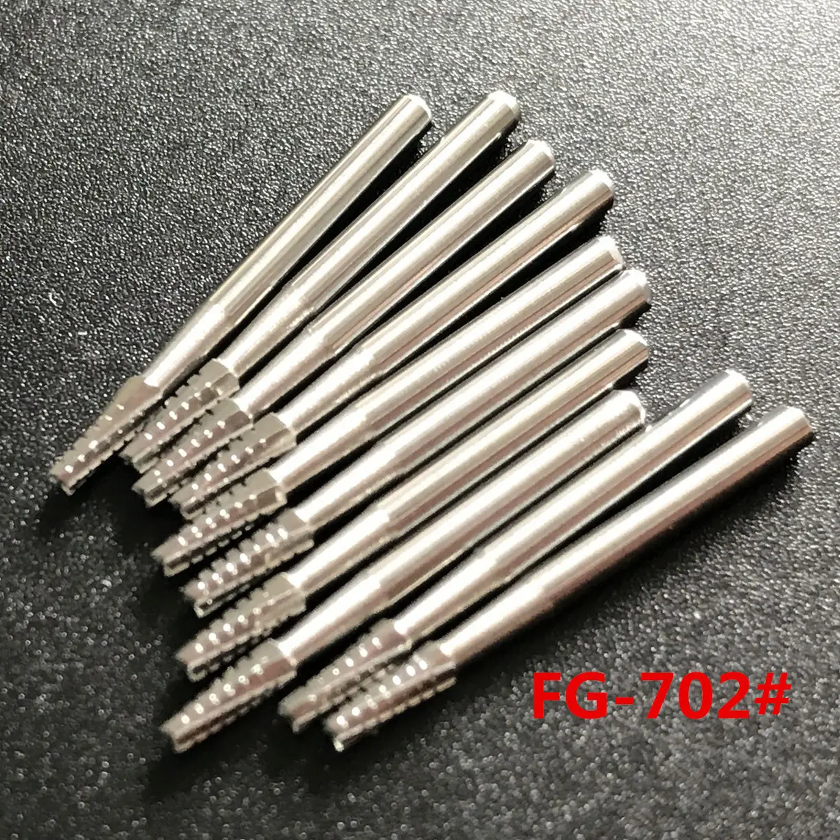 50pcs Dental Tungsten Carbide Burs FG Diamond Bur Drills High Speed Fissure Polishing Burr FG 700 / 701 / 702