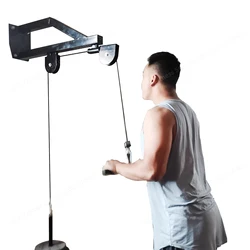 Pulley Cable Machine Attachment attrezzatura professionale a parete tricipiti bicipiti sistema di pulegge per allenamento muscolare Fitness