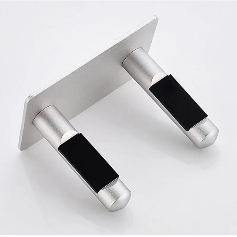 Rack Free Punch Storage Bracket Hanger Bathroom Silver Wall Mount For Dyson Hair Dryer Holder Waterproof Aluminium Storage Rack